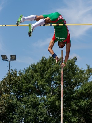 Compete in Pole Vault