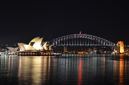 Creuar el Pont del Port de Sydney