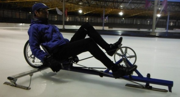 Ride an icycle